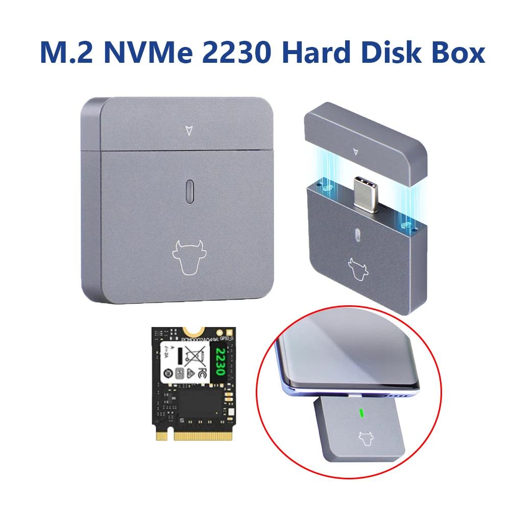 M.2 NVMe 2230 ϵ ̺ ڽ, USB 3.2 Gen2  ָ Ʈ ũ ̽, ˷̴ ձ  SSD ̽, M2 2230 SSD M Ű